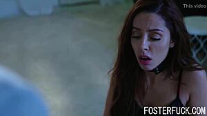 foster step daughter pleads with step dad to not tell step mom