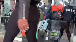 Hidden Big Ass in Yoga Leggings