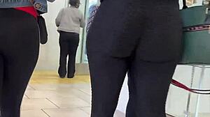 Hidden Big Ass in Yoga Leggings