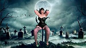 granny darke, wicked good at nipple licking and cocksucking