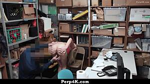 Suspect teen thief gets caught in the act. 😏