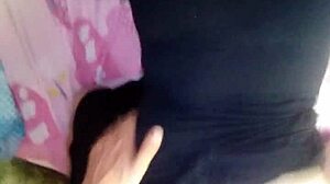 In my cousins' room, he fucks me doggystyle, bent over.