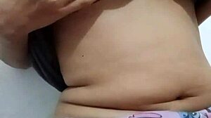 Curvy Latina Gropes Big Natural Tits