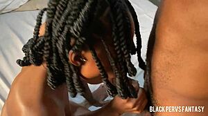 babe from delta getting her pussy destroyed by big dick general