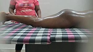 roundass ebony babe gets banged with big tits