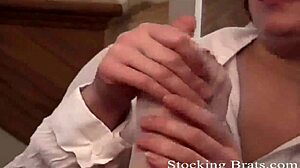 i love her sexy stockings