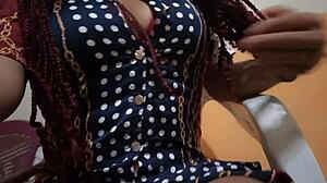 Office colleague's girlfriend fulfills fetish by touching herself at work