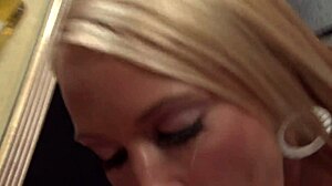 Blonde Stepmom Seduces with Big Boobs for Cock