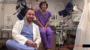 Jackie's Emotional Gyno Exam by Nurse Lilith