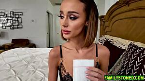 stepmom christina sage craves dick and gets stepson to fuck hard