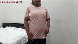 Desi Indian Girl Niharika Shows Big Boobs and Pussy with Full Audio