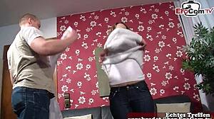 german housewife shares her story of filming a first-time porno with neighbor boyfriend