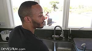 bi-couple's passion for sharing studly cock