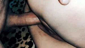 Beautiful Wife Fishnet Stockings Assfucked Close Up