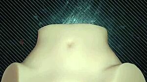 debut de candy en posicion de misionero con creampie y slap