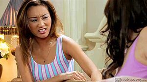 Alina Li Licks Holly Michaels Pussy