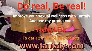 i'm ny ny lew trying out the tantaly male torso toy