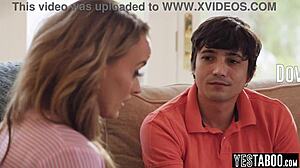 big boobs milf stepmom motivates horny teen stepson