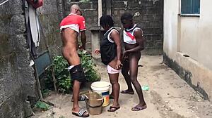 brothers fuck stepmother