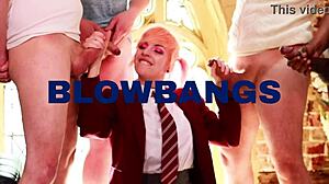 nurse has intense encounter and receives facial in hospital