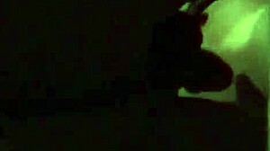 Cougar Couple Enjoys Intimate Moments Together