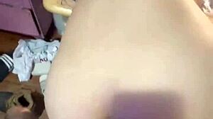 She Invites Ex Classmate To Bedroom During Vacations, Showing Tits And Panties!