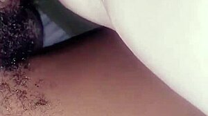 Closeup of pretty pussy eating whole bbc.