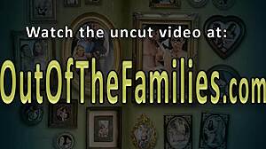 Schwarze Teen 18+ kann nicht widerstehen, Stiefvater in privatem Moment zu blasen