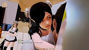 harem hotel game adventure