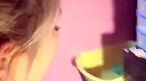 Fitness enthusiast gives his friend a steamy massage home