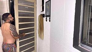 Cuckold Gets Surprised by Wheelchair TikTok Guy for New Dick Ride in Bedroom.