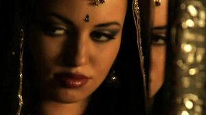 Beautiful Indian Woman Seduces with Dance