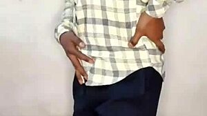 Wow, that sexy strip dance led to wild cum release