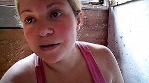 blonde webcam masturbation session with intense pleasure