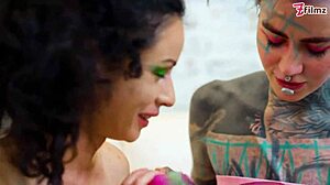 Extreme dildos and fisting for gaping anal.