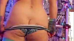 Steffi's pussy dance.