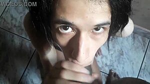 Putinha's Bold Deepthroat Action on Married Black Guy in Motel