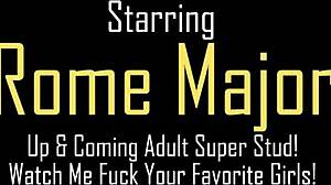 Romp Hard! Rome Major Pussy Slams Big Booty Latina Miss Raquel