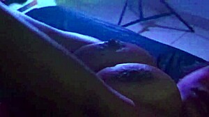 Latina babe sensualizes and sucks monster cock!