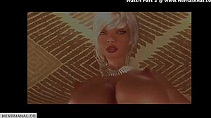 Blonde Busty Anal Fuck Hentai.