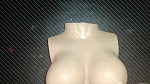 dolly asks for anal sex and presses her small tits