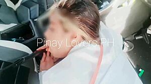 Creampies and scandals with an 18-year-old Pinay couple in public
