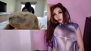 Modelo traviesa with huge ass gets creampied by lover in hotel