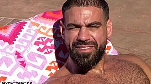 bi-couple's passion for sharing studly cock