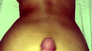 Petite Amateur Bent Over For Interracial Doggystyle Cumshot