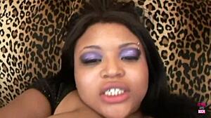 Busty Ebony BBW Mika Lee Feels Passionate Bang