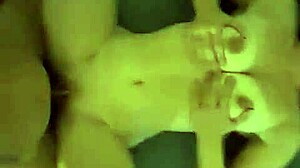 Milf with natural big tits fucks in different positions, she loves it!