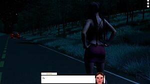 Let's Play Midnight Ride: Redhead Blows and Rides to Creampie Christmas