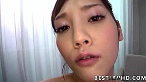 Rei Mizuna stars in uncensored Japanese oral action