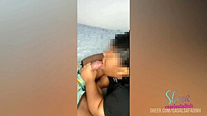 Getting Blowjob from Midget on All Fours 😏